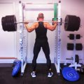 Doing a 240kg Rack Squat. Body weight approx. 83kg.